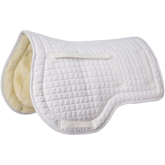 Equitare Fleece Hunt Pad with web strap number holder