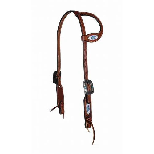 PC Beaded Inlay Headstall
