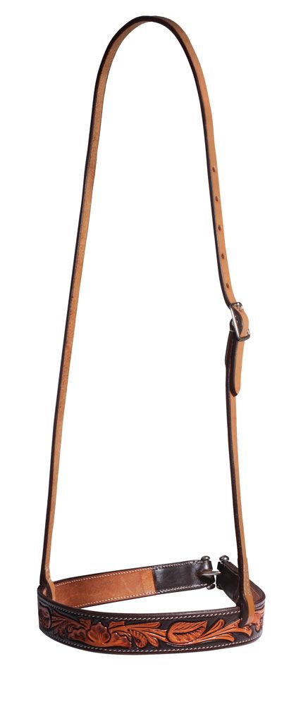PC Floral Tie-down Noseband