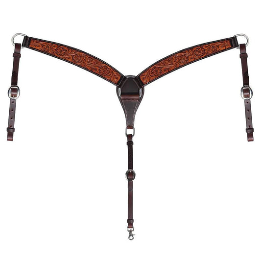 Professionals Choice Chocolate Floral Breast Collar