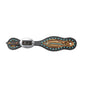 PC Turquoise Feather Spur Strap