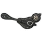 Mens Black Dots Spur Strap