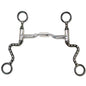 Myler Black 7 Shank Low Port Comfort Snaffle