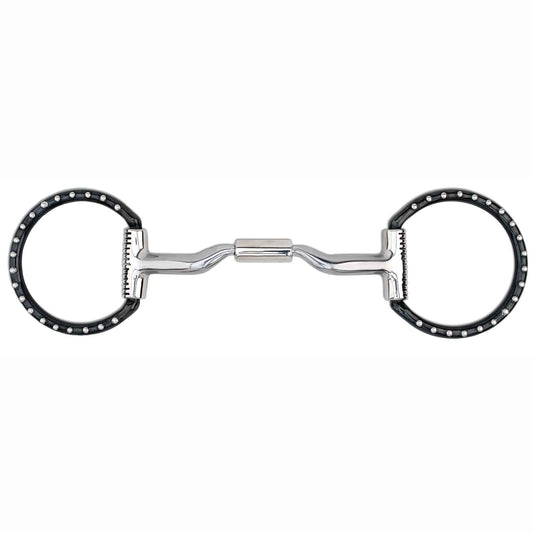 Myler Black Steel Western Dee low Port Comfort Snaffle