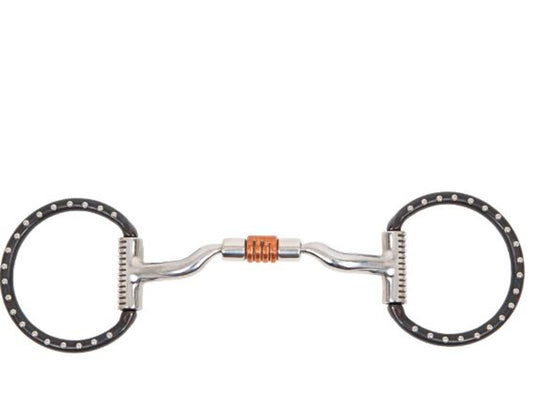 Myler Black Western Dee with Sweet Iron Low Port
