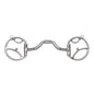 Myler Western Dee Bit w/2 Hooks Ported Barrel