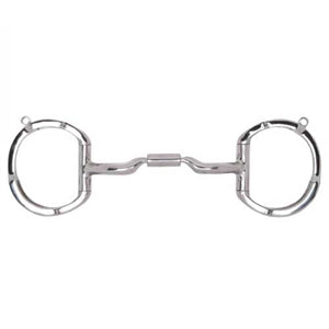 Myler Eggbutt w/Hooks Low Port Comfort Snaffle