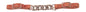 Professionals Choice 1/2" Harness Leather Twist chain curb