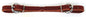 Professionals Choice Burgundy Dbl Buckle Curb Strap