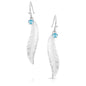 Montana Silversmith Feather Dangle Earrings