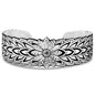 Montana Silversmith Silver Flower Rowel Cuff Bracelet