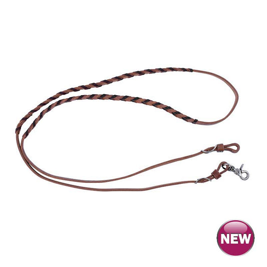 PT Laced 5/8" Barrel Reins
