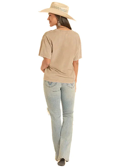 Cowboys & Whiskey Tee