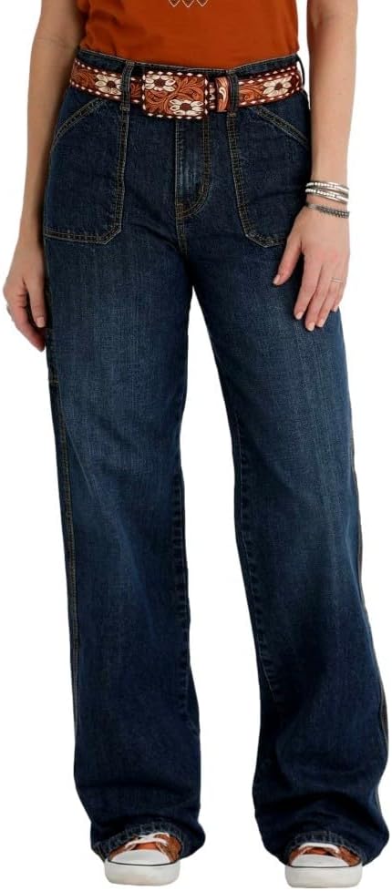 Cruel Denim Casey High Rise Wide Leg Carpenter Jean