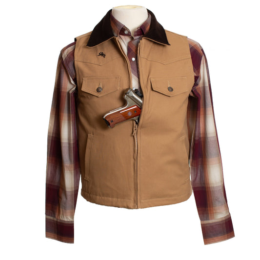 Cody Conceal Carry Canvas Vest