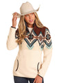 Womens Border Pullover Size Large