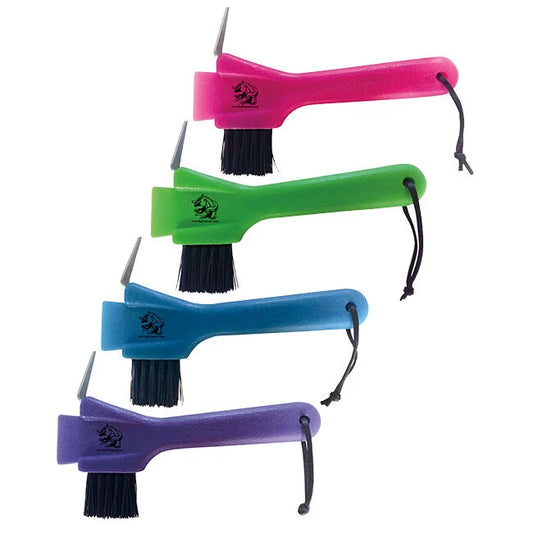 Tail Tamer Hoof Pick W/Brush