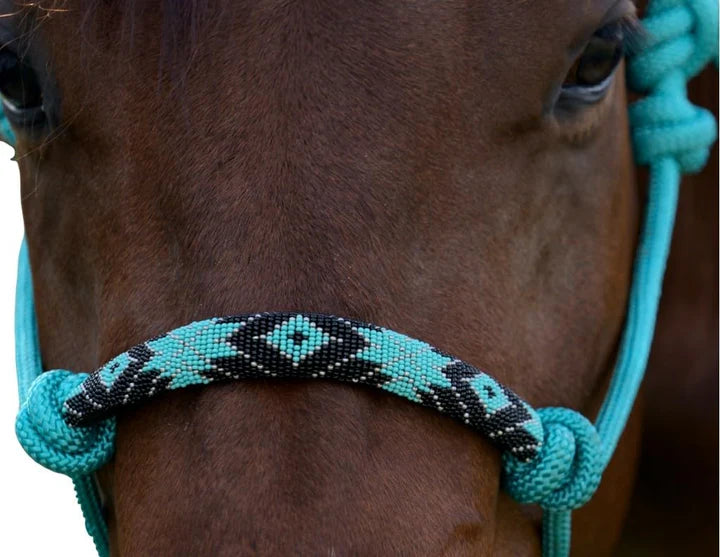 Professionals Choice Beaded Rope Halter