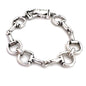 Magnetic Bit Bracelet Silver