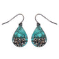 Small Shimmer Drop Earrings
