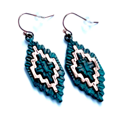 Navajo Woven Earrings
