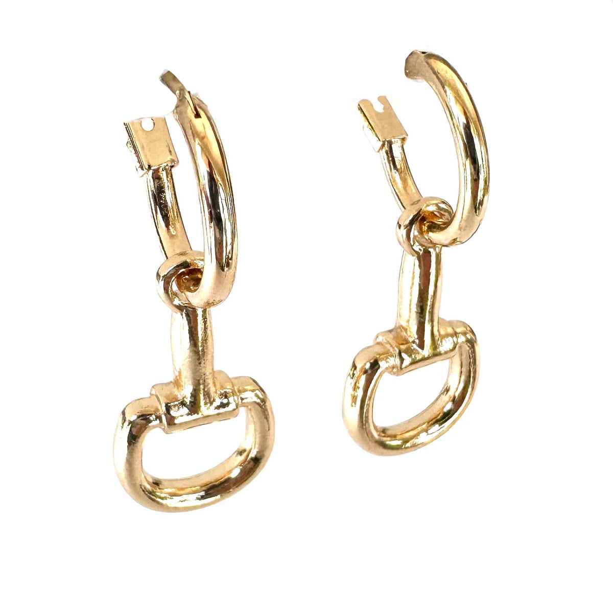 Half Snaffle Bit Earrings