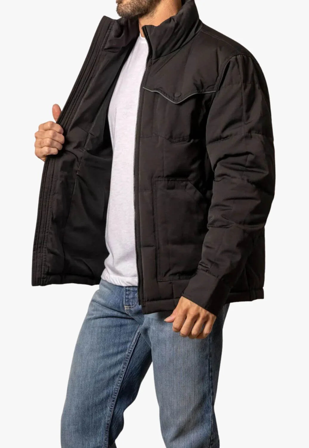 Kimes Ranch Mens Colt Black Winter Jacket