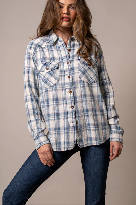 Kimes Ranch Womens Gwen Plaid Shirt