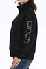 Womens Black 1/4 Zip