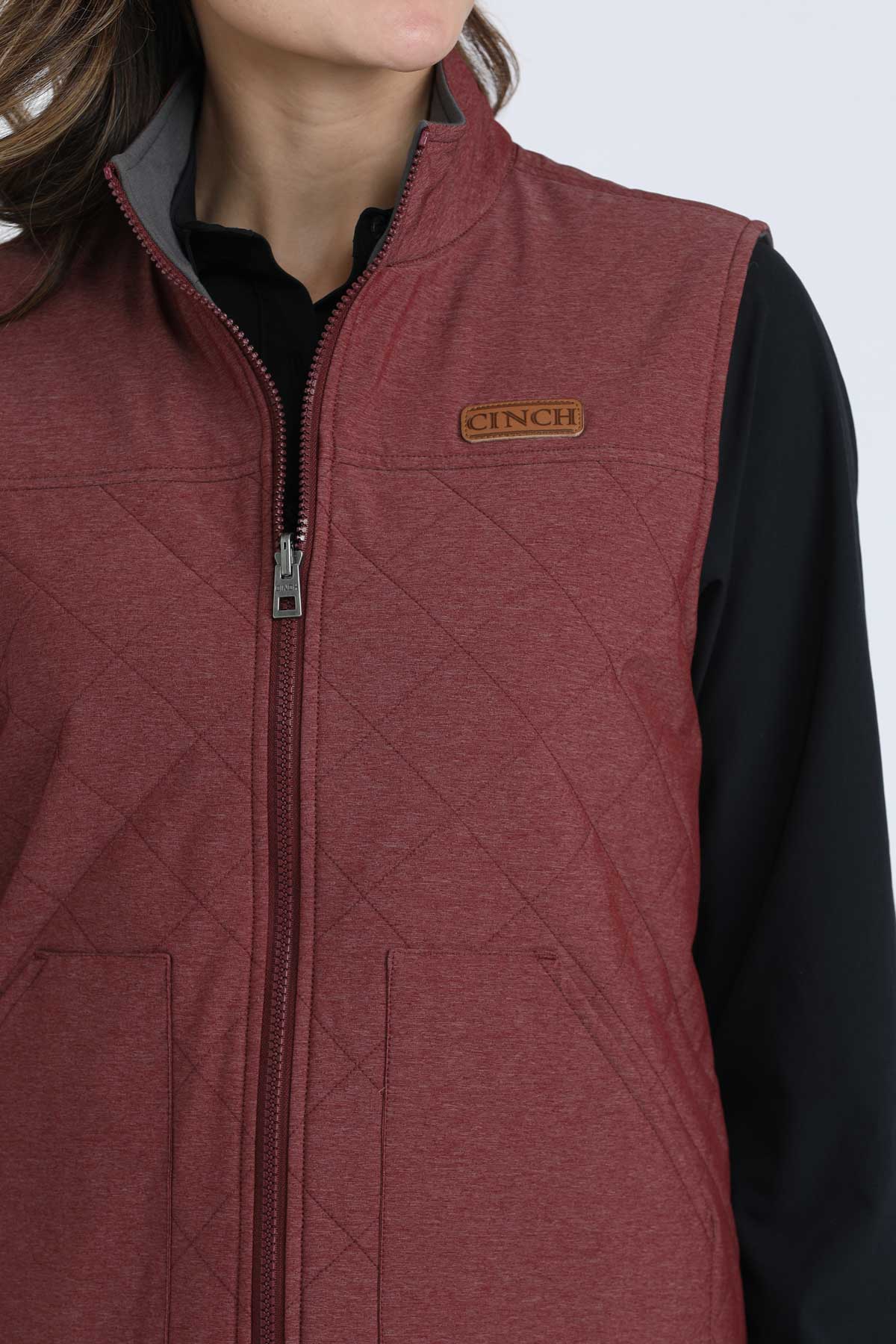 Womens Cinch Reversible Quilted Vest