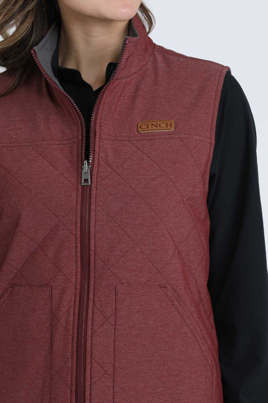Womens Cinch Reversible Quilted Vest