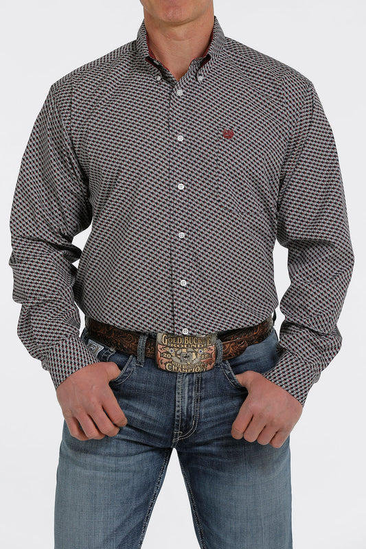 Mens Black/Red Classic Shirt