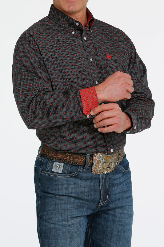 Cinch Classic Black/Red Shirt