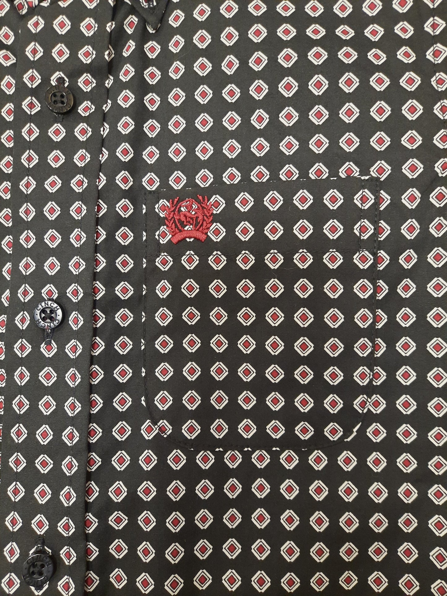Black/Red LS Shirt