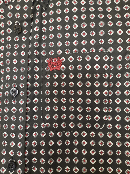 Black/Red LS Shirt