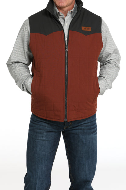 Mens Cinch Reversible Ranch Vest