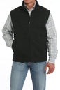 Cinch Zip Front Sweater Vest