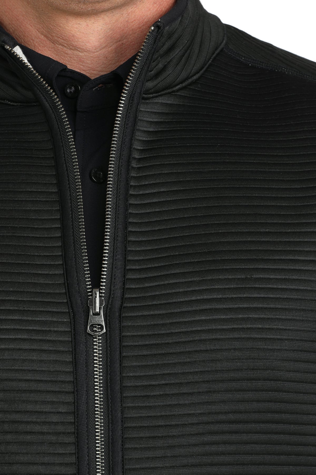 Mens Cinch Reversible Zip Front Sweater Vest