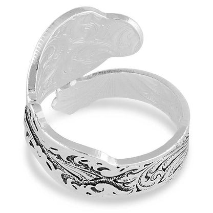 Montana Silversmith Antique Spoon Wrap Ring