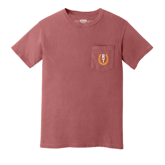 Rodeo Time "Shut The Gate" Red Tee Shirt