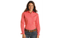 Coral Blue Print Snap Shirt