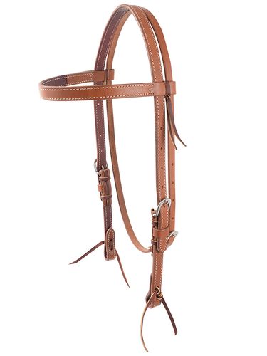 Harness Leather Browband Lined Headstall