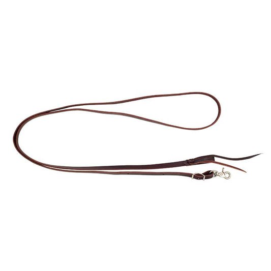 PT 5/8" Latigo Roping Rein w/waterloops