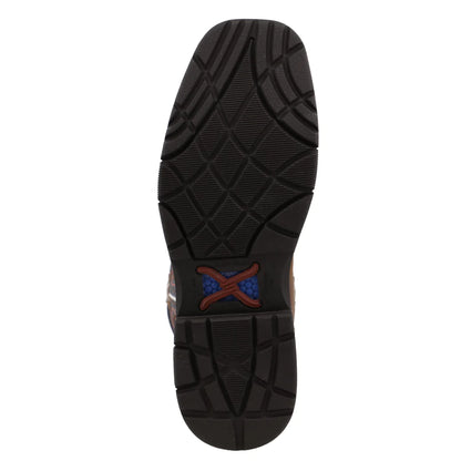 Work Boot Brown&Navy