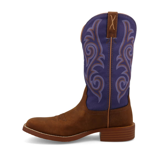 TechX Distressed Saddle & Iris