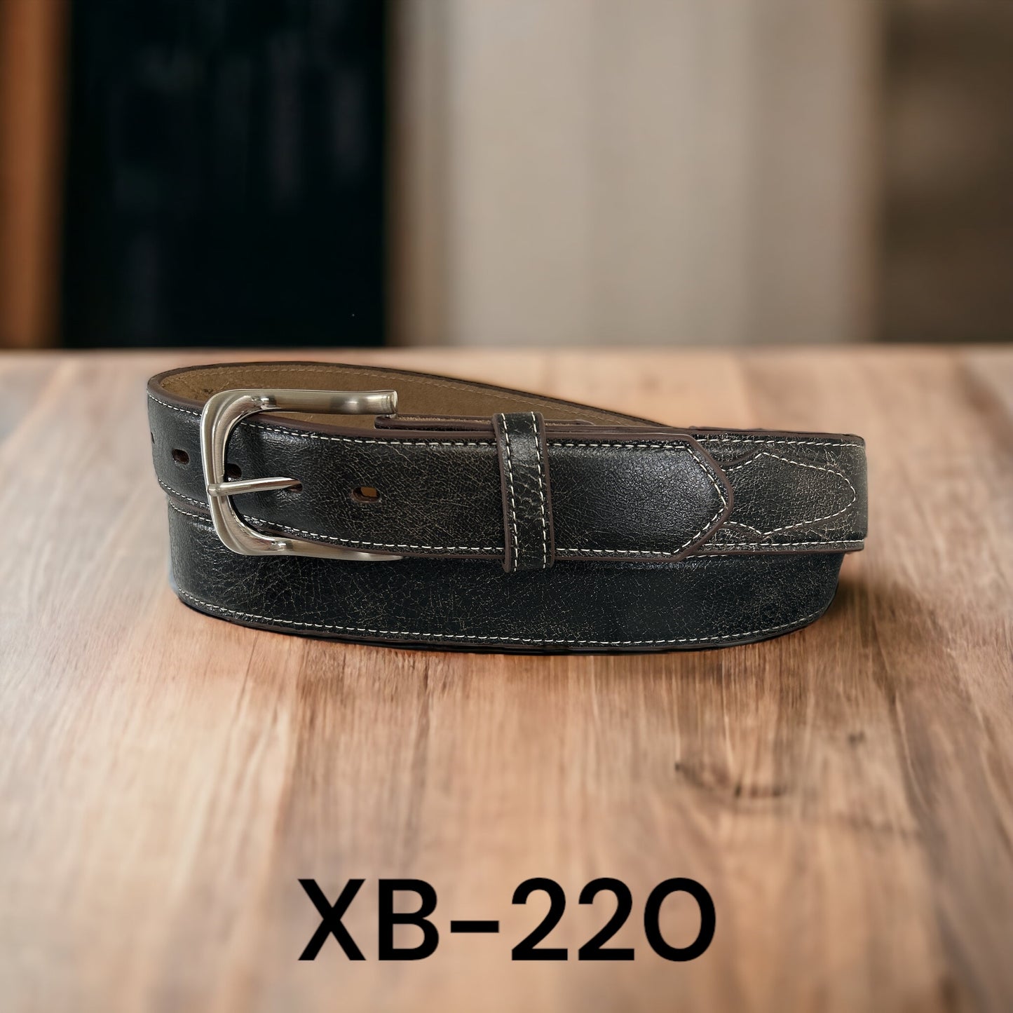 Mens Twisted X Black Belt XB-220