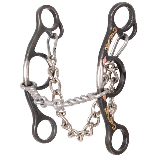 Sherry Cervi Barrel Bit Twisted Wire Short Shank Dogbone