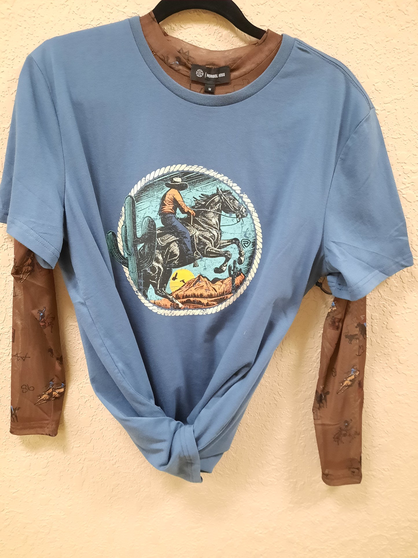 Chocolate Brand Mesh Shirt