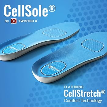Twisted X  Mens & Womens Cell Sole Insoles
