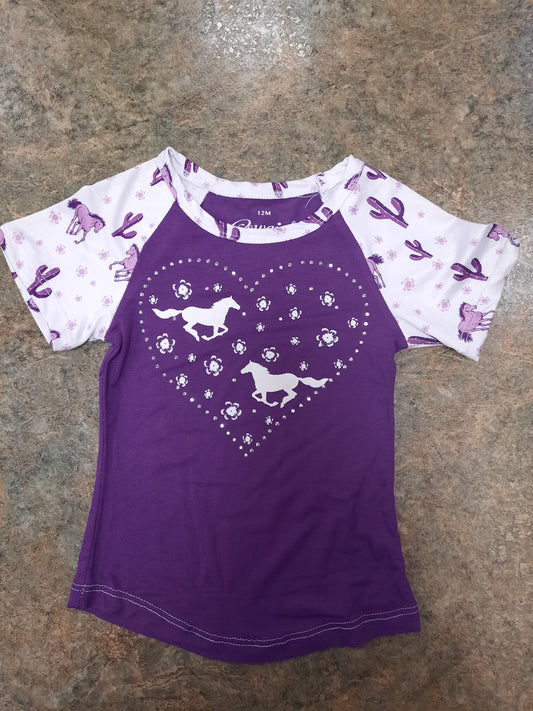 Toddler Purple Tee